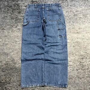 Wrangler‎ Carpenter Jeans 35x30 Blue Denim Skater Workwear Vintage 2000s